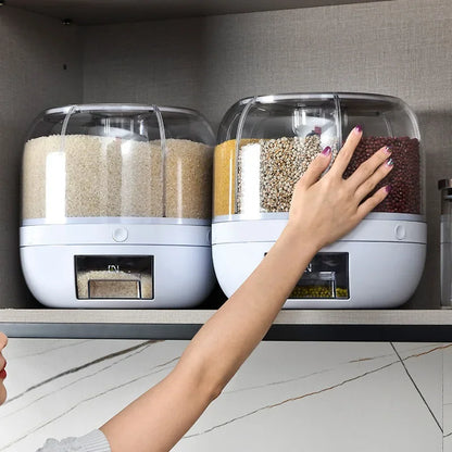 360° Rotating Food Dispenser | موزع طعام دوّار 360 درجة