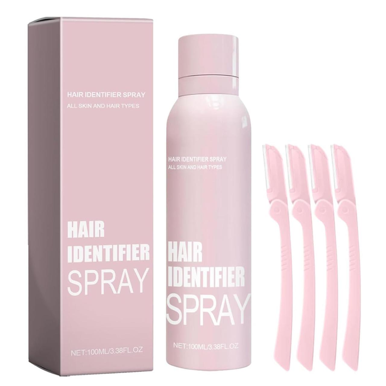 Hair Identifier Spray Set For Face Shaving - 100ml
