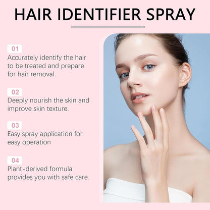 Hair Identifier Spray Set For Face Shaving - 100ml