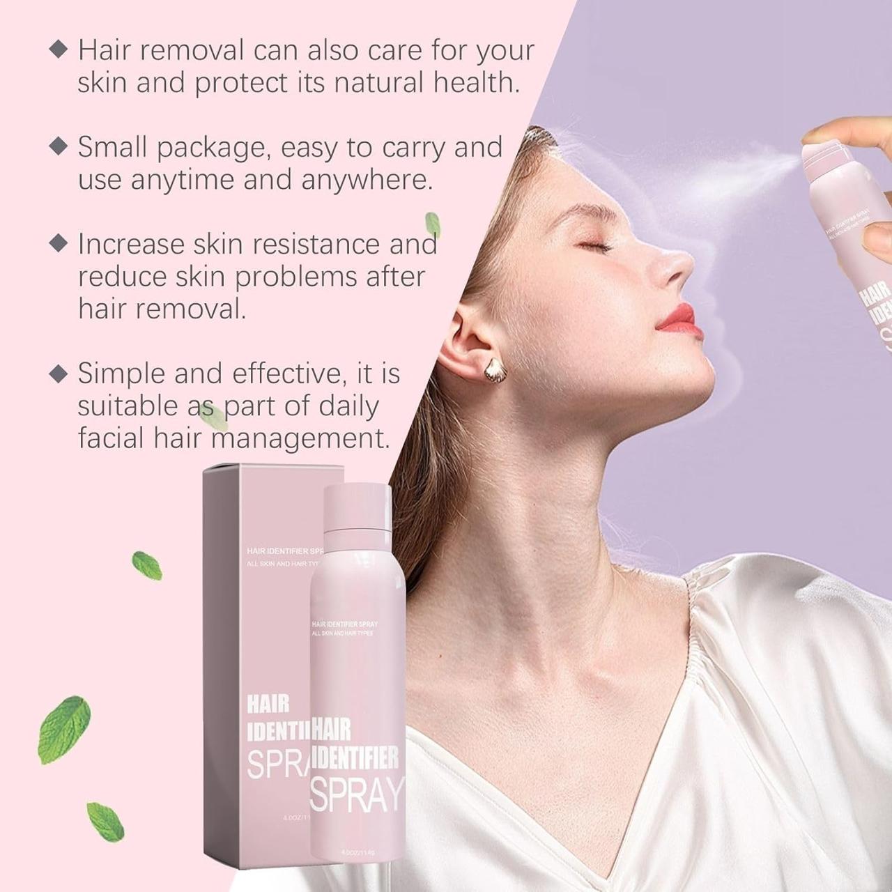 Hair Identifier Spray Set For Face Shaving - 100ml