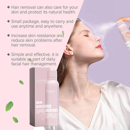 Hair Identifier Spray Set For Face Shaving - 100ml